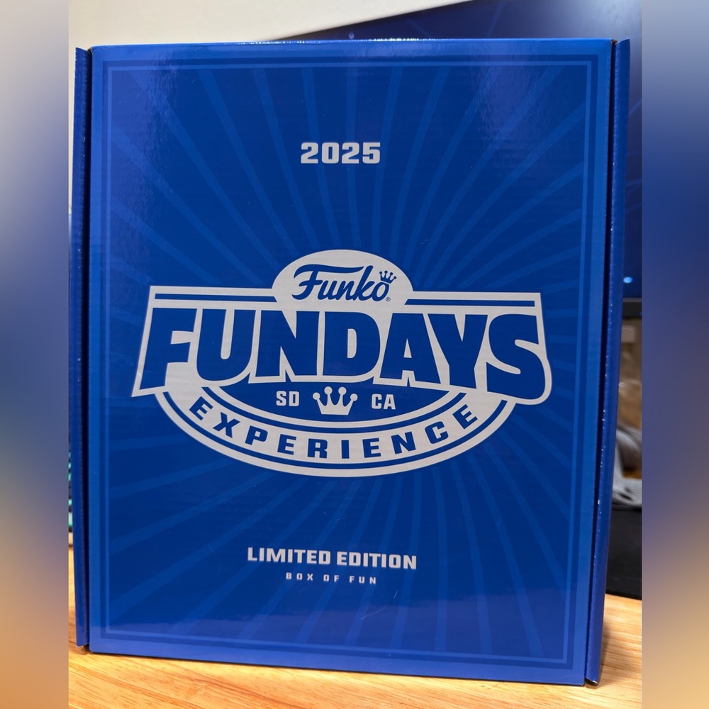 Funko Fundays 2025 Limited Edition Blue Box